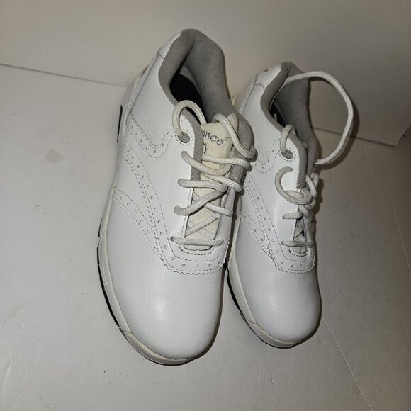 New Balance 1250 Mens’ Golf Shoes Size 9 Abzorb Rollbar White Spikes ready - Picture 6 of 16